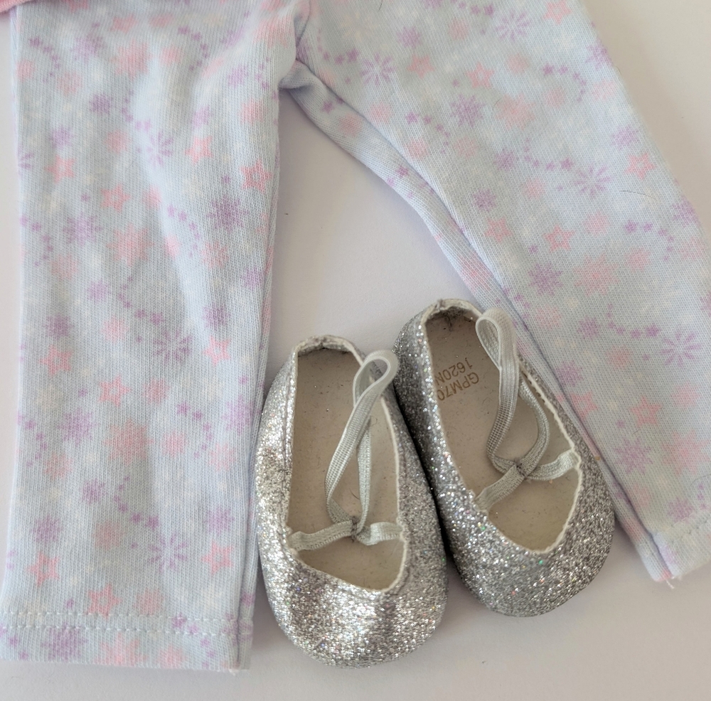 American Girl Doll Snow Fancy Outfit With Shoes - Picture 2 of 3